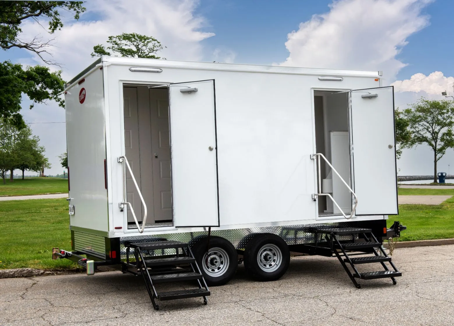 portable restroom trailer rental