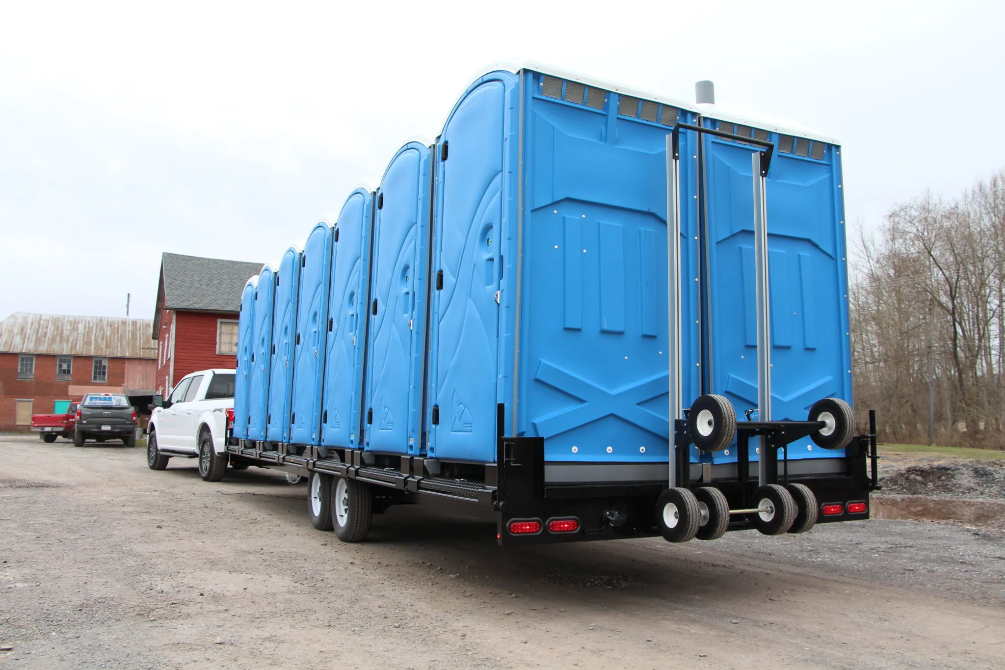 portable toilet delivery